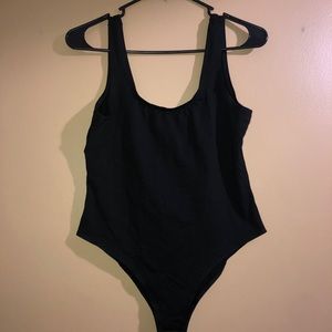 Mangopop black bodysuit